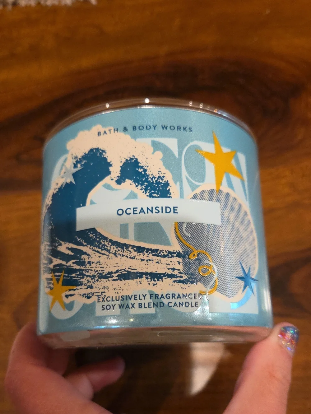 OCEANSIDE 3 Wick Candle Bath And Body Works